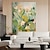 cheap Abstract Paintings-Hand painted 3D Thick Landscape Painting Art Hand Painted Knife Landscape Oil Painting Canvas Wall Art Abstract painting Artwork painting  for Living Room bedroom hotel wall decoration
