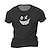 billiga T-shirts med 3D-tryck till herrar-Grimas Emoji ansikte Mode Designer Fritids- Herr 3D-tryck T-shirt Gata Ledigt Dagligen T-shirt Svart Blå Grön Kortärmad Rund hals Skjorta Sommar Vår Kläder S M L XL XXL XXXL