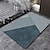 preiswerte Läufer und Teppiche-Badezimmerteppiche Badematten geometrischer saugfähiger Badezimmerteppich aus Polyester rutschfest
