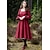 halpa Historialliset ja vintage-asut-Retro / vintage Keskiaika Renessanssi Pellava mekko Naisten Yhtenäinen väri A-linja Halloween LARP Leninki