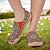 abordables Zapatos de impresión gráficos-Mujer Zapatillas de deporte Bailarinas Slip-Ons Zapatos estampados Zapatillas sin cordones Diario Vacaciones Viaje Floral Tótem Nacional Tacón Plano Bohemia Vacaciones Casual Zapatos de Paseo Tela