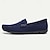 cheap Men&#039;s Slip-ons &amp; Loafers-Men&#039;s Loafers &amp; Slip-Ons Formal Shoes Dress Shoes Faux Leather Comfortable Slip Resistant Loafer Black Blue Light Grey