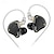 abordables Écouteurs filaires-Kz zs10 pro 2 écouteurs en métal hifi intra-auriculaires basses écouteurs commutateur de réglage à 4 niveaux casque moniteur de sport son casque de réduction du bruit