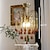 preiswerte Insellichter-LED-Kronleuchter Insellampe 3 Köpfe 30/43 cm warmes Licht Eisenglas Retro Wassertropfen Rotzlampe französisches Licht Luxus Wohnzimmer Esszimmer Schlafzimmerlampe 110-240 V