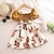 billiga Klänningar-sommar flickklänning barns blommiga kortärmade prinsessklänning med tryck barnkläder