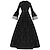 cheap Historical &amp; Vintage Costumes-Medieval Renaissance Cocktail Dress Vintage Dress Prom Dress Outlander Women&#039;s Halloween Party / Evening Festival Dress