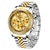 preiswerte Quarz-Uhren-Herren Quarz uhr Modisch Geschäftlich Armbanduhr leuchtend Kalender WASSERDICHT Dekoration Stehlen Beobachten