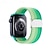 levne Řemínky na Apple Watch-Sportovní značka Kompatibilní s Řemínek k hodinkám Apple Watch 38 mm 40 mm 41 mm 42 mm 44 mm 45 mm 49 mm Elastický Nastavitelný Nylon Náhradní pásek na hodinky pro iwatch Ultra 2 Series 9 8 7 SE 6 5