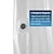 お買い得  シャワーカーテン-透明シャワーカーテンライナー、無料フック付き - 底部マグネット3個、防水PEVA、PVCフリー、金属グロメットカーテン70インチ