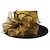 abordables Tocados-Tocados, sombreros de organza, sombrero flexible de seda helada, sombrero para el sol, fiesta de té de boda, elegante boda con plumas, tocado floral