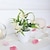baratos Flores Artificiais &amp; Vasos-simulação de decoração de planta em vaso de flor de chuva