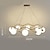 olcso Csillárok-10-Light 100 cm Sziget Design Függőlámpák Fém Művészeti stílus Modern 110-120 V 220-240 V