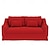 abordables IKEA Cubiertas-Funda para sofá färlöv, fundas acolchadas de poliéster de color liso, serie ikea