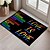 abordables Tapis et tapis et tapis-Juin Mois de la Fierté Mois de la Fierté Gay LGBTQ LGBT Paillasson Arc-en-ciel Antidérapant Tapis Imperméable Tapis Intérieur Extérieur Décor de Chambre Tapis de Salle de Bain Tapis d&#039;Entrée