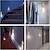 billige Nattlys for innendørsbruk-2stk smart sportssensor nattlys magnetisk kroppssensor korridor oppladbart led-lys bærbar trapp vegglys i tre dekorasjon batteridrevet skaplys