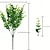 abordables Fleurs artificielles-10 branches de plantes artificielles d&#039;extérieur, bouquet d&#039;eucalyptus à 7 tiges et de feuilles d&#039;argent : verdure artificielle pour la décoration murale, les mariages, l&#039;aménagement paysager du