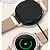 levne Chytré náramky-696 CF30 Chytré hodinky 1.27 inch Inteligentní náramek Bluetooth Krokoměr Záznamník hovorů Měřič spánku Kompatibilní s Android iOS Dámské Hands free hovory Záznamník zpráv IP 67 41mm pouzdro na