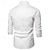 cheap Cotton Linen Shirt-Men&#039;s Shirt Cotton Linen Shirt Casual Shirt Black White Navy Blue Long Sleeve Plain V Neck Summer Casual Daily Clothing Apparel
