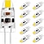 billige Bi-pin lamper med LED-g4 led pære t3 jc type bi-pin g4 base ac/dc12v for under skap lys taklys utskifting halogen lysekrone lamper rv båter utendørs landskap belysning 5 stk/10 stk
