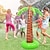 Χαμηλού Κόστους καλοκαιρινό πάρτι της Χαβάης-φουσκωτό καλοκαιρινό σπρέι δέντρο καρύδας υπαίθριο παιδικό νερό παιχνίδι και ψυχαγωγία παιχνίδια ψεκαστήρας δέντρο καρύδας ουράνιο τόξο