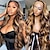 cheap Human Hair Lace Front Wigs-Highlight Body Wave Wig Human Hair P4/27 13x4 Lace Front Wigs For Women Honey Blonde Transparent Lace Front Wig Pre Plucked Lace