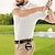 billige Husholdningsartikler-Opbevaringstaske til golfboldholder: Opbevaringstaske til golfboldsæde i pu-læder med 5 tee-huller, hængestrop, egnet til mænd og kvinder, golftilbehør, søm-indsatstaske til golfsko til udendørs