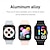 baratos Smartwatch-ST30 Relógio inteligente 1.83 polegada Relógio inteligente Bluetooth Podômetro Aviso de Chamada Monitor de Atividade Compatível com Android iOS Feminino Masculino Suspensão Longa Chamadas com Mão