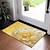 olcso Ajtófajta-sárga krizantém lábtörlő csúszásmentes olajálló szőnyeg beltéri kültéri szőnyeg hálószoba dekoráció fürdőszoba szőnyeg bejárati szőnyeg ajtószőnyeg