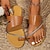 voordelige Damesinstappers &amp; loafers-Dames Sandalen Slippers Instappers Indoor pantoffels Buitenpantoffels Comfortabele schoenen Dagelijks Vakantie Bruiloft sandalen Strass Platte hak Open teen Modieus Casual Comfortabel Wandelen Glitter