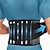 baratos Ligas e Suportes-cinta traseira para homens cinto de apoio lombar para mulheres respirável cinto de apoio lombar alívio da dor com 6 suportes para levantamento de peso hérnia de disco ciática