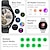 levne Chytré náramky-696 MT55 Chytré hodinky 1.43 inch Inteligentní náramek Bluetooth Krokoměr Záznamník hovorů Měřič spánku Kompatibilní s Android iOS Muži Hands free hovory Záznamník zpráv Kontrola kamery IP 67 46mm