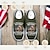 Недорогие Графическая печатная обувь-Муж. Кеды Мокасины и Свитер Мужская повседневная обувь Обувь с принтом Flyknit обувь Спортивные На каждый день на открытом воздухе Повседневные День независимости Трикотаж Сетка Дышащий Массаж Удобный