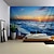 voordelige landschap wandtapijt-Ocean Wave hangend tapijt kunst aan de muur groot tapijt muurschildering decor foto achtergrond deken gordijn thuis slaapkamer woonkamer decoratie