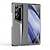 זול מארז סמסונג-טלפון מגן עבור סמסונג גלקסי Z Fold 5 Z Fold 4 כיסוי הפוך ומגן מסך מגן עדשות מצלמה עמיד בזעזועים רטרו PC
