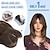 cheap Bangs-Hair Topper 14 Inch Long Layered Hair Toppers for Women Synthetic Hair Wig Toppers for Women with Thinning Hair Light Brown Fiber Wiglets Ladies Hair Toppers with Bangs