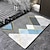 Недорогие Маты и коврики-Коврики для ванной коврики для ванной впитывающий коврик с геометрическим рисунком полиэстер нескользящий