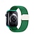 billige Apple Watch-bånd-Sportsrem Kompatibel med Apple Watch-klokkereim 38mm 40mm 41mm 42mm 44mm 45mm 49mm Elastisk Justerbar Nylon Erstatningsklokkerem til iwatch Ultra 2 Series 9 8 7 SE 6 5 4 3 2 1