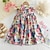 abordables Robes fleuries-Enfants Fille Robe Graphic Sans Manches Soirée Extérieur Casual Mode Adorable du quotidien Polyester Eté Printemps 2-13 ans Multicouleur