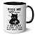 cheap Mugs &amp; Cups-1pc 11oz Ceramic Coffee Mug with Black Cat Design for Home and Office Use - Perfect Gift for Coffee Lovers