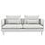 tanie IKEA Okładki-Narzuta na sofę söderhamn 20% len chłodzący oddychający jednokolorowe pikowane bawełniane i lniane narzuty z podłokietnikami