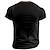 billige Henley t-skjorte for menn-Herre Henly-skjorte Grafisk Bokstaver Henley Klær 3D-utskrift Daglig Kortermet Trykt mønster Knapp ned Mote Designer Bekvem