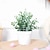 abordables Fleurs artificielles et vases-plante d&#039;argent artificielle réaliste plante en pot