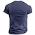 お買い得  メンズ3DＴシャツ-男性用 Tシャツ グラフィック クルーネック 衣類 3Dプリント 祝日 お出かけ 半袖 プリント カジュアル ストリートスタイル