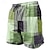 billiga Tryckta shorts-färgblock tryck herrshorts hawaiiska shorts fritidsshorts ficka dragsko elastisk midja ledig daglig semester mode streetwear