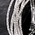 preiswerte Armband-Damen Tennisarmband Ausgeschnitten Kostbar Modisch Luxus Strass Armband Schmuck Silber Für Geschenk Verlobung