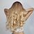 Недорогие Парик из искусственных волос на кружевной основе-Синтетический парик шнурка Кудрявый Стиль 26 дюймовый Блондинка Средняя часть 13x1 кружевной перед Парик Жен. Парик Светло-золотой