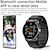 billige Smartarmbånd-696 P70 Smart Watch 1.32 inch Smart armbånd Smartwatch Bluetooth EKG + PPG Temperaturovervågning Skridtæller Kompatibel med Android iOS Herre Beskedpåmindelse IP 67 43 mm urkasse