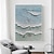 Недорогие Пейзажи-голубые океанские волны картина маслом на холсте картина на заказ текстура холст картина настенное искусство персонализированный подарок абстрактная картина для серфинга современный домашний декор