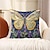 cheap Floral &amp; Plants Style-Embossed Floral Butterfly Velvet Pillow Cover 16/18/20 Inch for Sofa Decor Lumbar Pillow