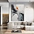 abordables Pinturas abstractas-Gran pintura al óleo abstracta en blanco y negro pintada a mano, arte de pared texturizado, pintura moderna en blanco y negro sobre lienzo, pintura abstracta minimalista, decoración de pared